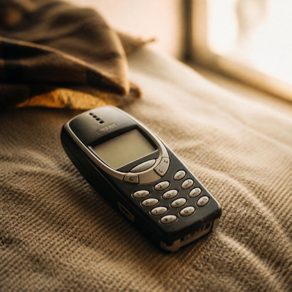 Eski tuşlu cep telefonu
